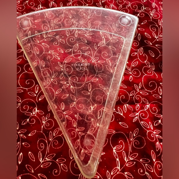 1950 ish Pi Brand pie wedge slice container for lunchbox or picnic, travel - Picture 5 of 8